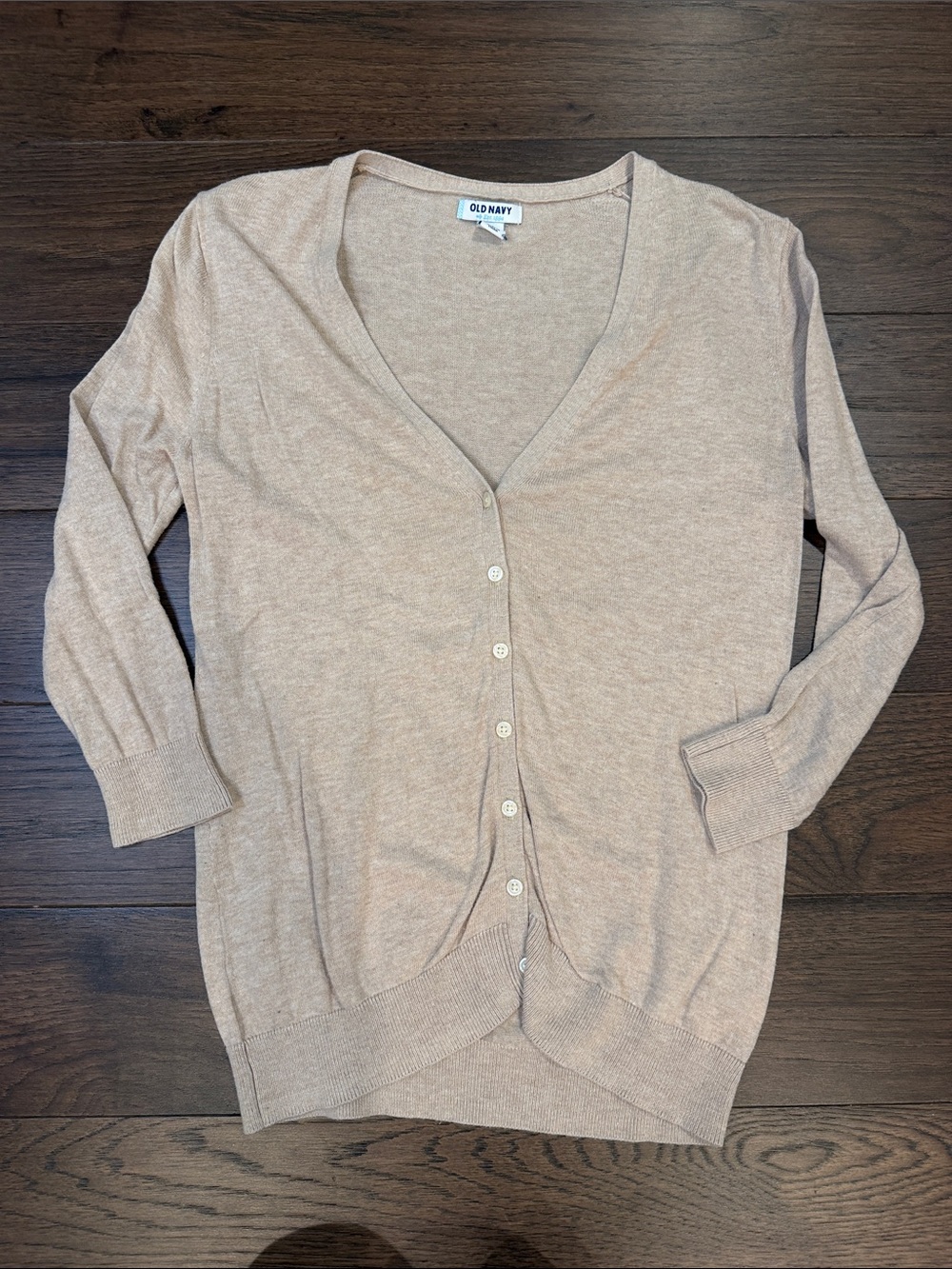 Old Navy Women's Lightweight V-Neck Cardigan - Beige - Small - C31-073